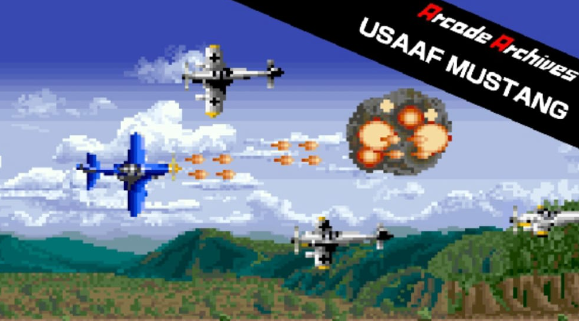 《街机：野马战机 Arcade Archives USAAF MUSTANG》Switch英文版NSP下载