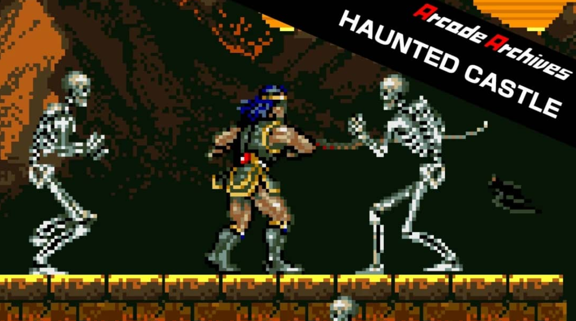 《街机：恶魔城 Arcade Archives HAUNTED CASTLE》Switch英文版NSZ下载