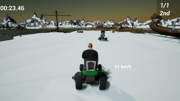 《割草机游戏：赛车 Lawnmower Game: Racing》Switch英文版NSP下载