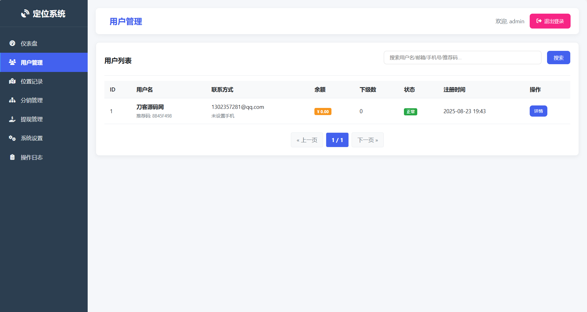 IP定位系统源码 二开版 新增分销功能插图(1)
