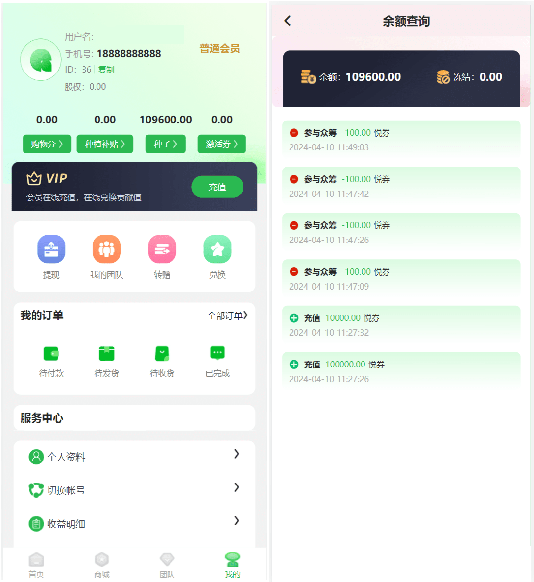 最新修复版众筹商城系统源码/订单认购/多多优购/商城加共识插图(2)