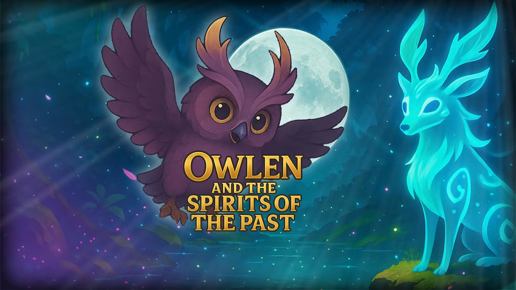 猫头鹰与过去的幽灵 .Owlen and the Spirits of the Past 英语插图(5)