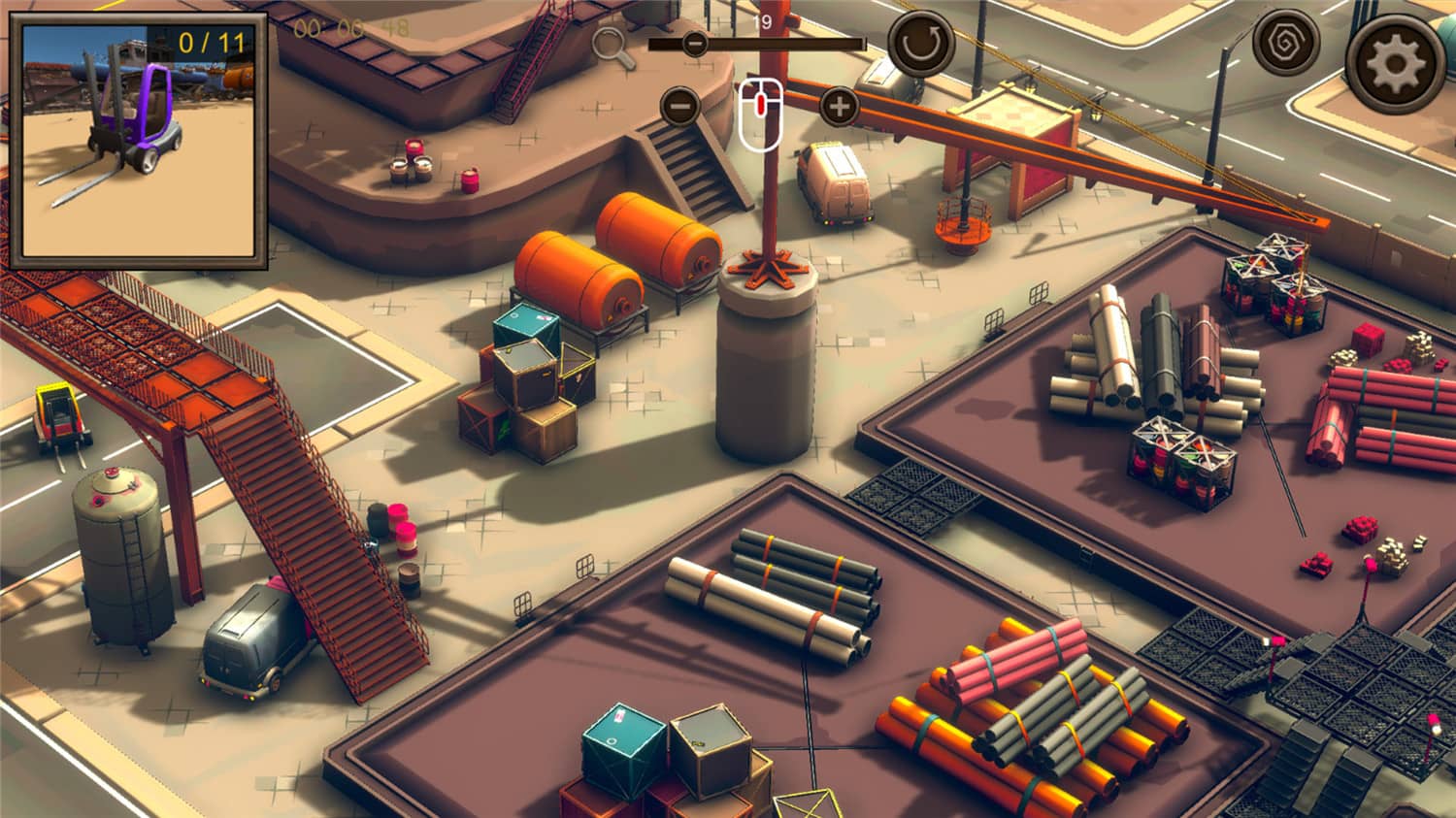 隐蔽港湾：自上而下3D/Hidden Harbor Top-Down 3D