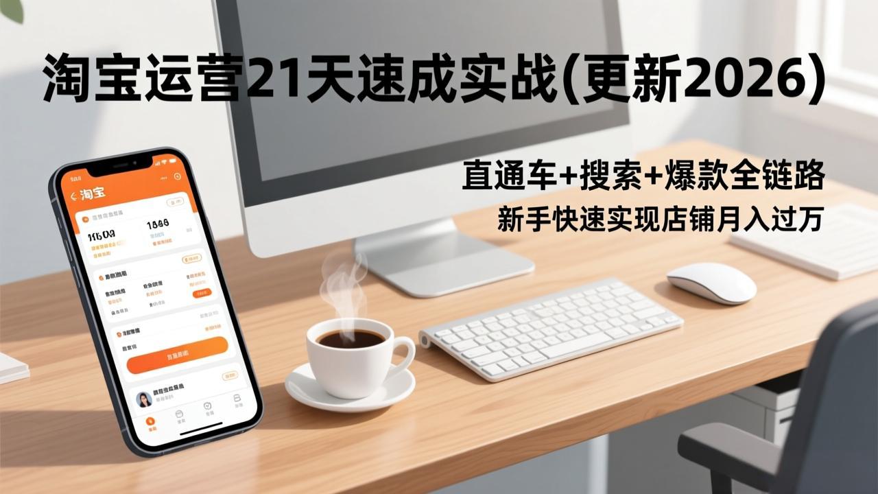 淘宝运营21天速成实战(更新3月插图 淘宝运营21天速成实战(更新3月插图