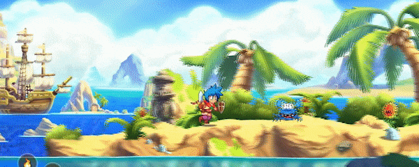 怪物男孩和诅咒王国/Monster Boy And The Cursed Kingdom 15 MB animated