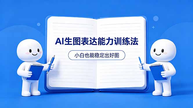 AI生图不是做漂亮图，而是表达能力。这套方法让小白也能稳定出好图