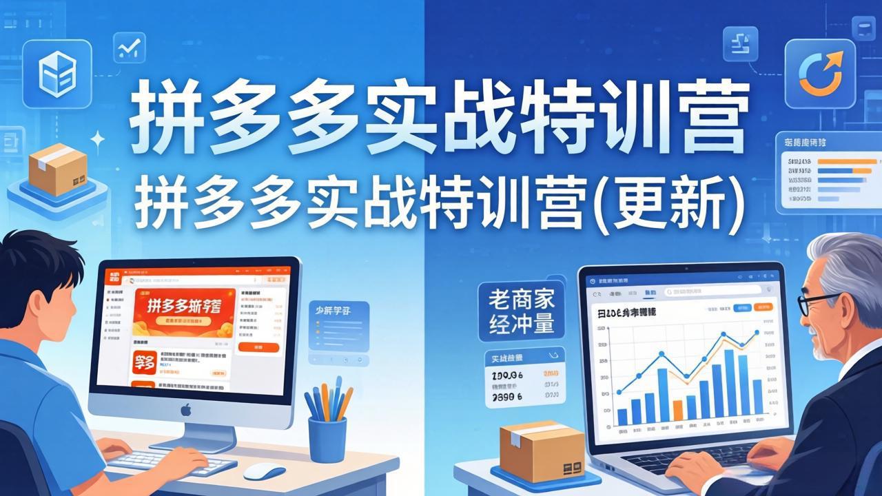 拼多多实战特训营(更新4月24插图 拼多多实战特训营(更新4月24插图
