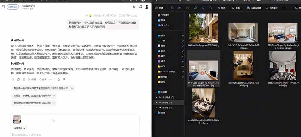 AI效果图类全面教学：文生图+图生图+FLUX，快速生成家具摄影棚级产品图插图(2)