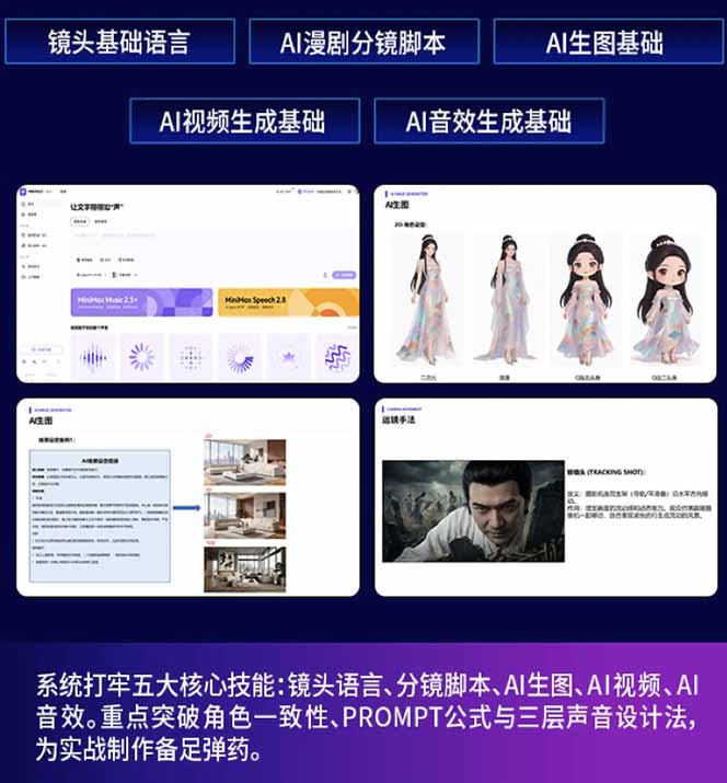 AI漫剧硬核课：巨日禄+豆包+即梦+可灵+Vidu+剪映：一套课玩转国产工具，低成本产出爆款漫剧插图(1)