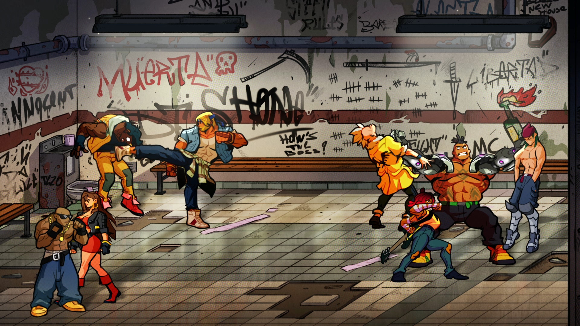 怒之铁拳4/Street of Rage 4(V13648-X先生噩梦-生存模式+DLC) 31 怒之铁拳4/Street of Rage 4(V13648-X先生噩梦-生存模式+DLC)