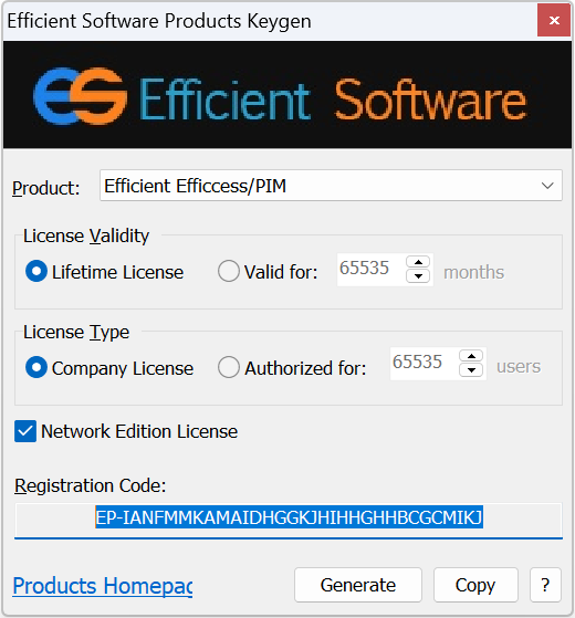 高效e人Efficient PIM Pro 5.60 Build 556 中文注册版(企业版)