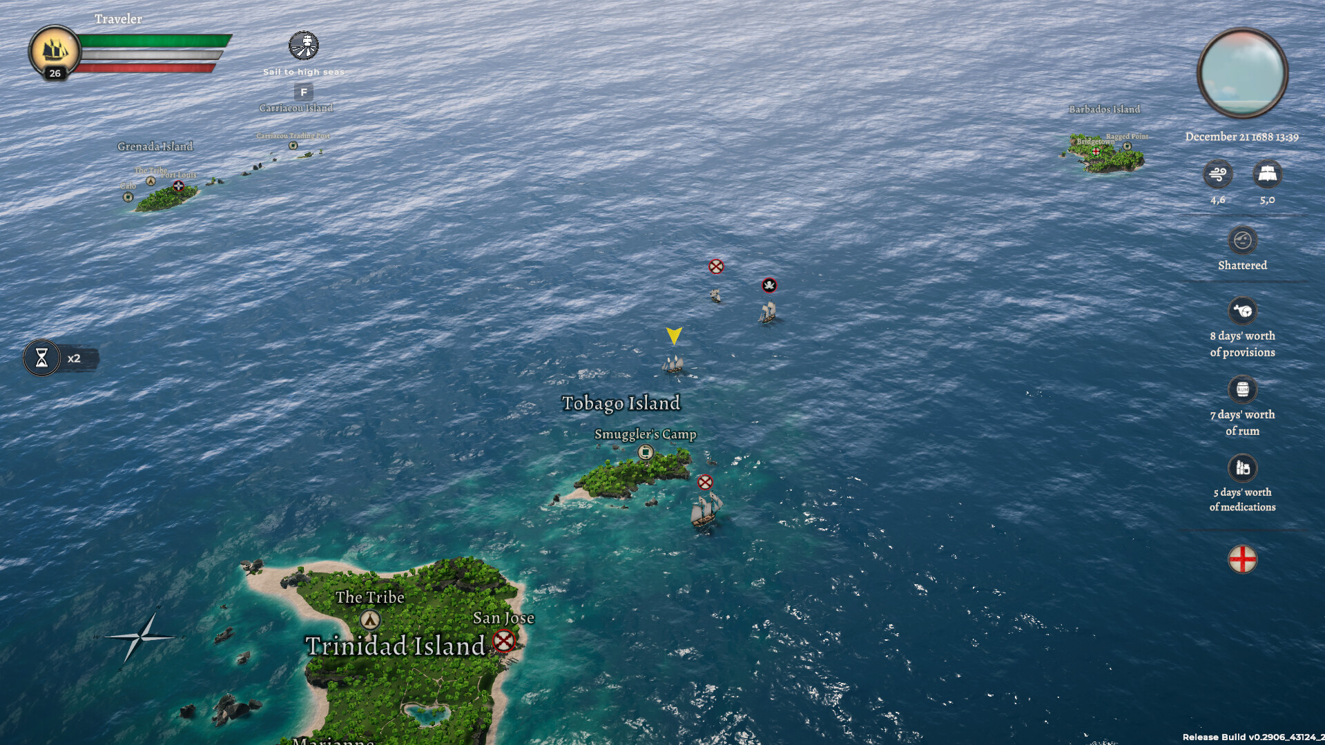 《海盗宝藏/Corsairs Legacy – Pirate Action RPG & Sea Battles》PC中文版下载-含v0.3095插图(1)
